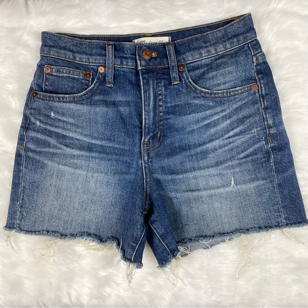 Madewell High-Rise Denim Shorts. SZ:24.